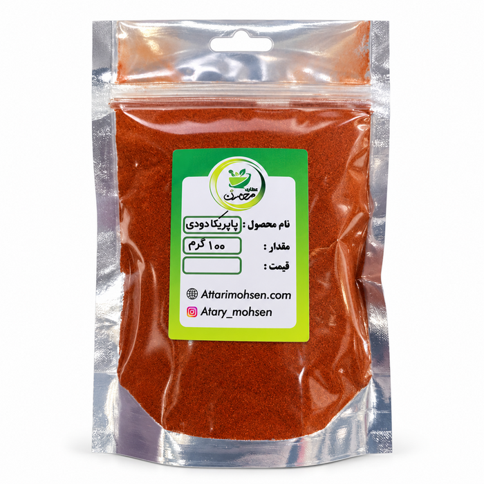 پاپریکا دودی ۱۰۰ گرم؛ ادویه با عطر و طعم دودی