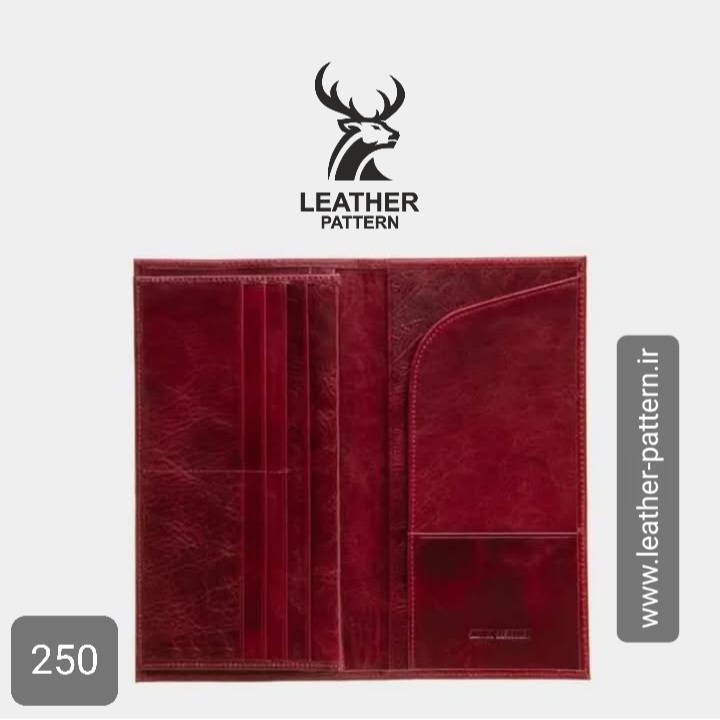 الگو کیف پول چرم کد P-250