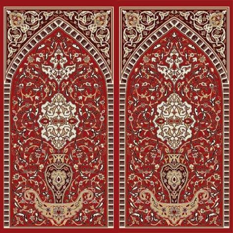 فرش سجاده ای محرابی طرح گلشن