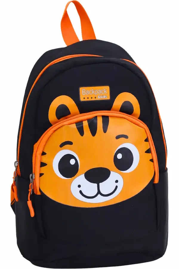 کوله‌پشتی مهدکودک و پیش‌دبستانی پسرانه Probag طرح ببر مشکی