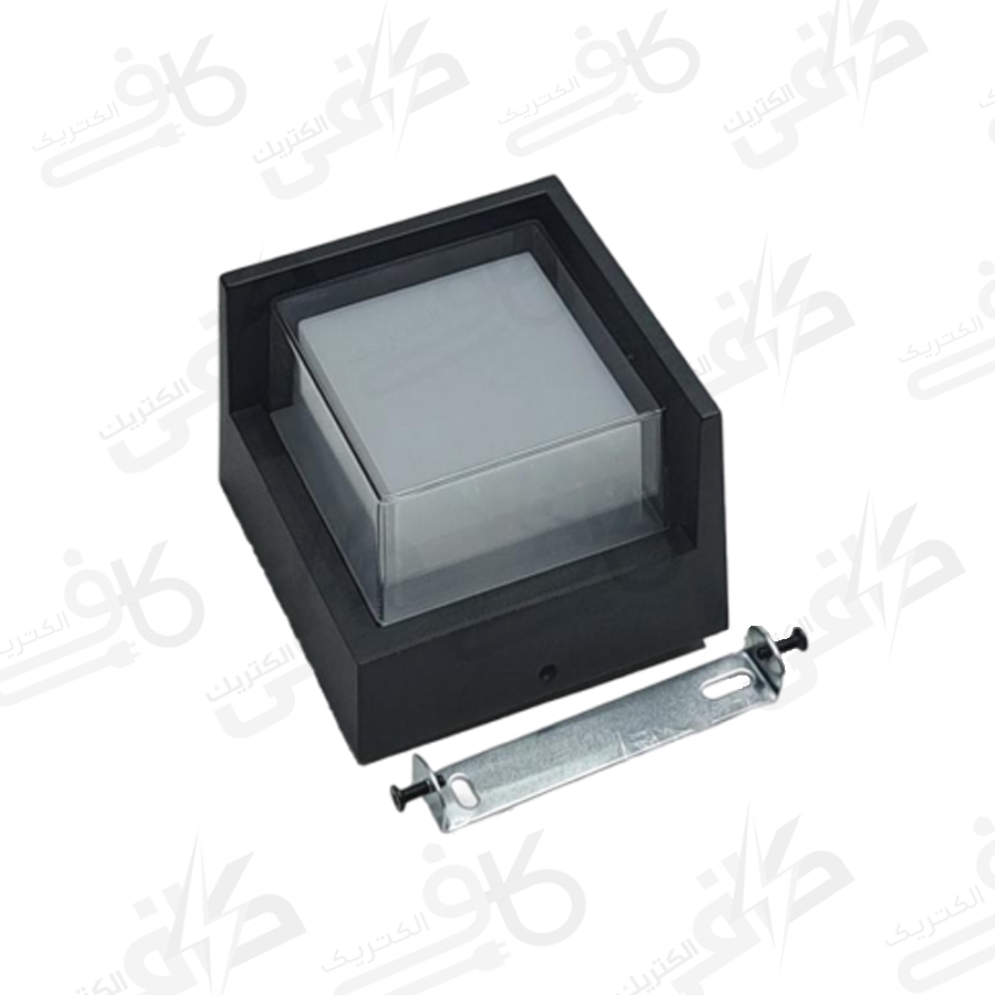 چراغ دکوراتیو یکطرفه 7 وات مكعبی آفتابی