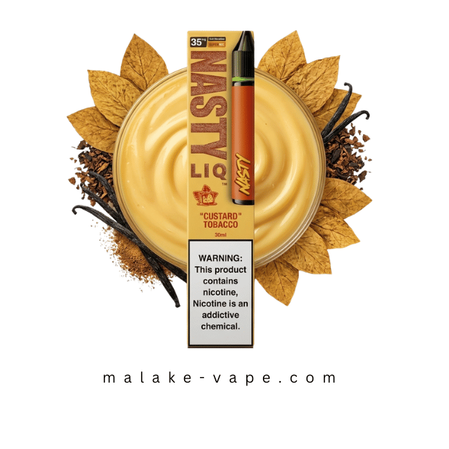 سالت نستی کاستارد تنباکو CUSTARD TOBACCO