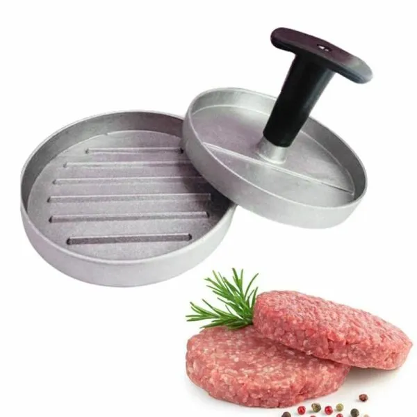 همبرگرزن خانگی چدن بزرگ