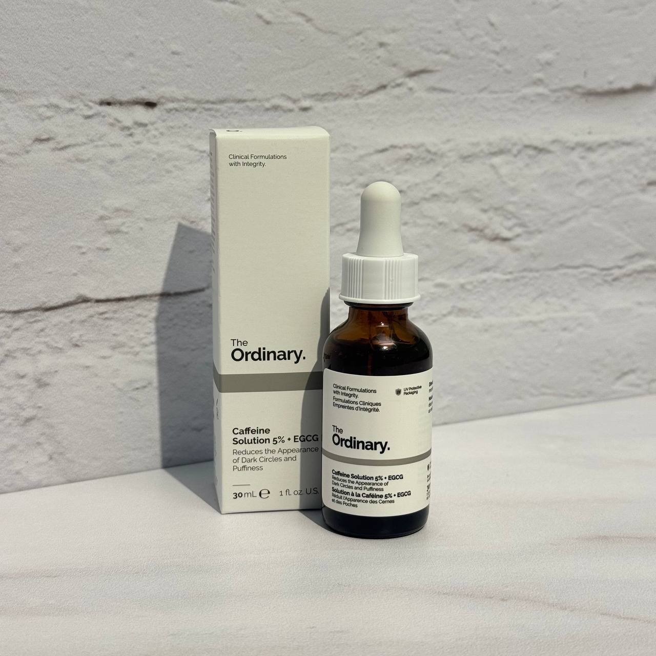 سرم اوردینری کافئین ۵% ضد چروک و تیرگی دور چشم THE ORDINARY Caffeine Solution 5% + EGCG