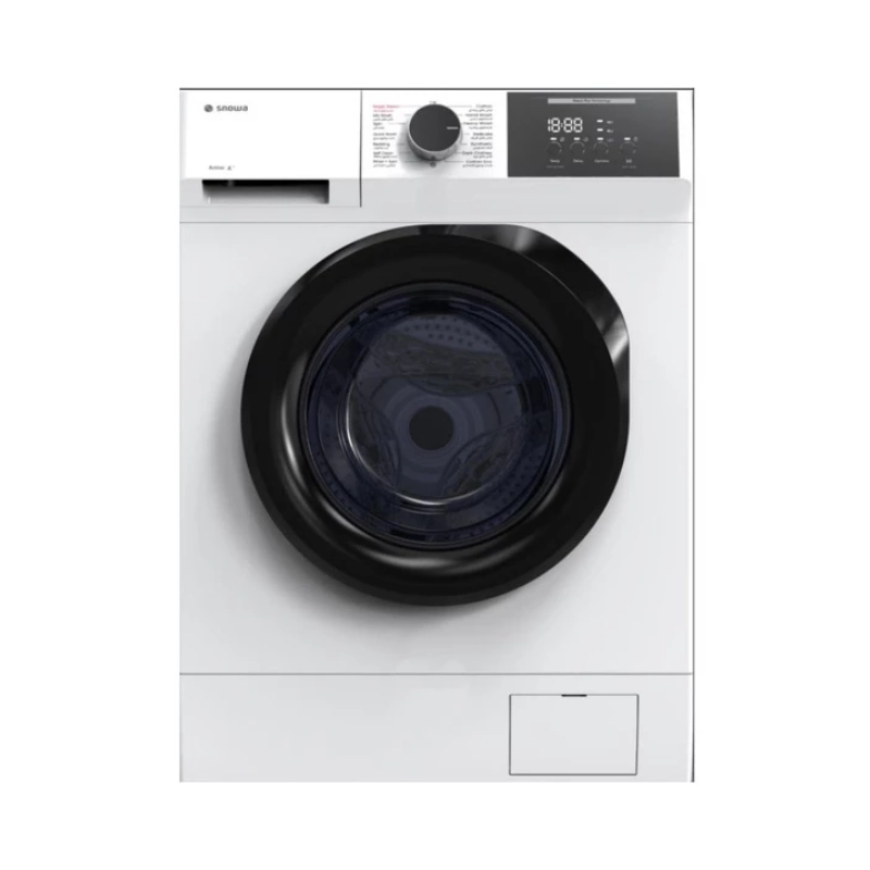 ماشین لباسشویی اسنوا مدل SWM-81S20 ظرفیت 8 کیلوگرم موتور یونیورسال