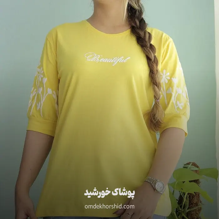 تونیک آستین گل
