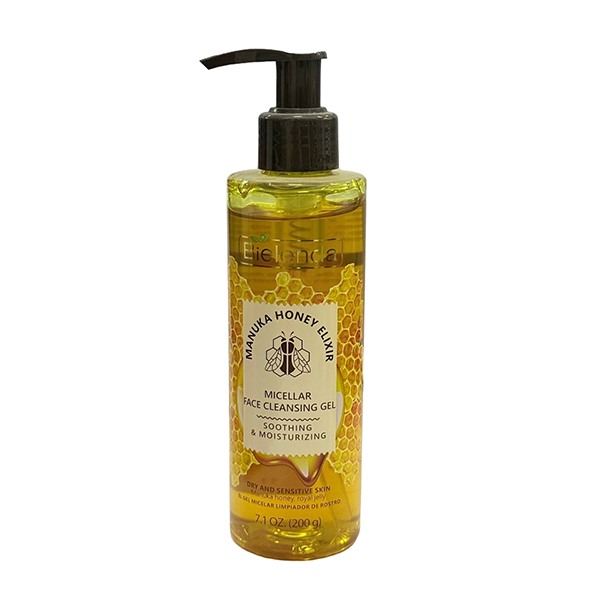 ژل میسلار شستشوی صورت بیلندا مدل Manuka Honey Elixir تسکیندهنده و آبرسان 200 میلیلیتر