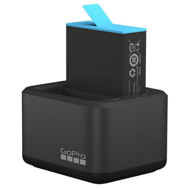 باتری و شارژر دوبل اصلی گوپرو GoPro Dual Battery Charger مناسب Hero 9