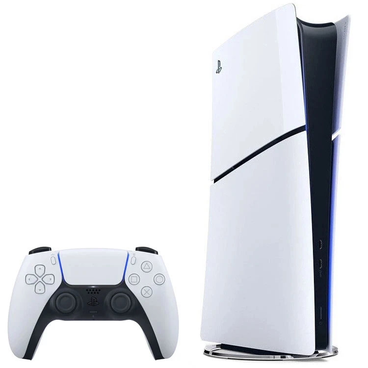 کنسول بازی سونی PlayStation 5 Slim Digital Edition ظرفیت 1 ترابایت ریجن اروپا مدل 2116 با یک دسته اورجینال