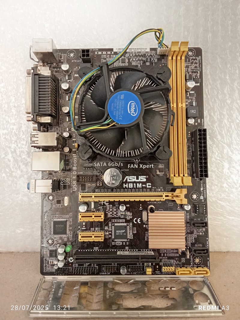 باندل مادربرد ASUS DDR3 مدل H81M-C (استوک)