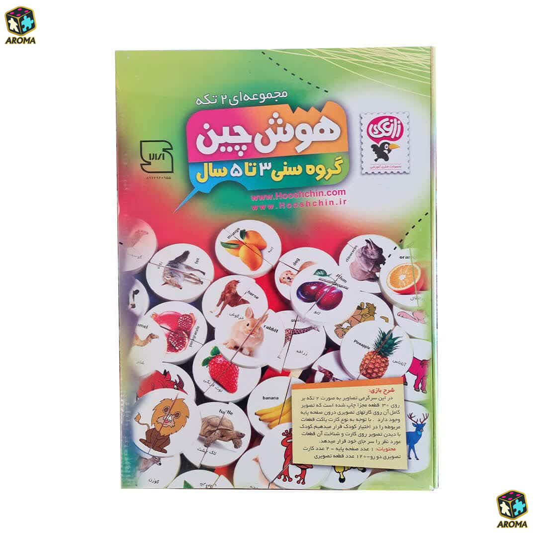 بازی فکری هوش چین دو تکه
