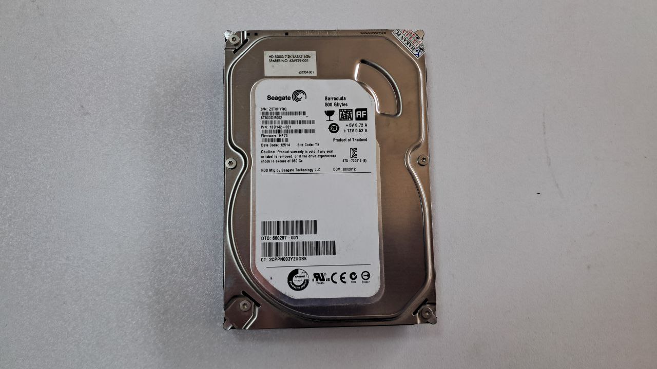 هارد اینترنال سی گیت 500GB