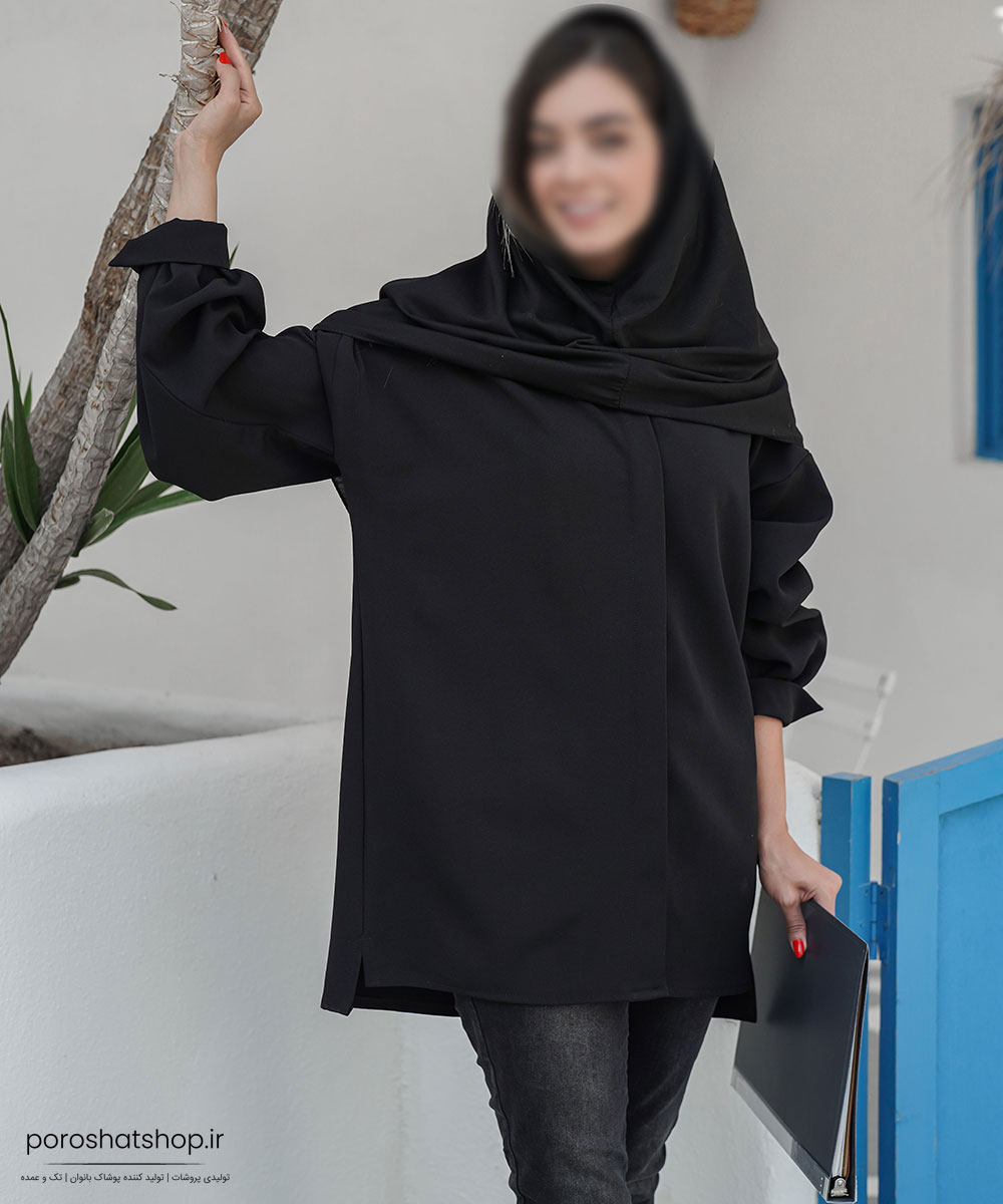 مانتو کوتاه مازراتی دانشجویی فریسایز