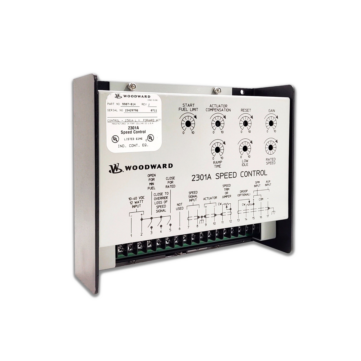 گاورنر Woodward 2301A - گاورنر وودوارد 014-9907