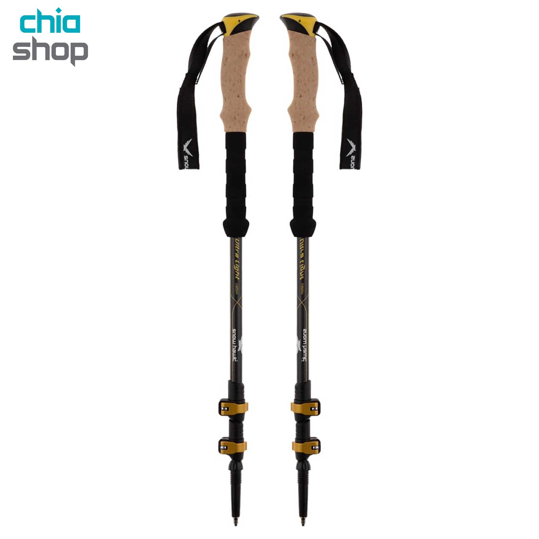 باتوم کوهنوردی کربن اسنوهاک (تکی) مدل SnowHawk 310