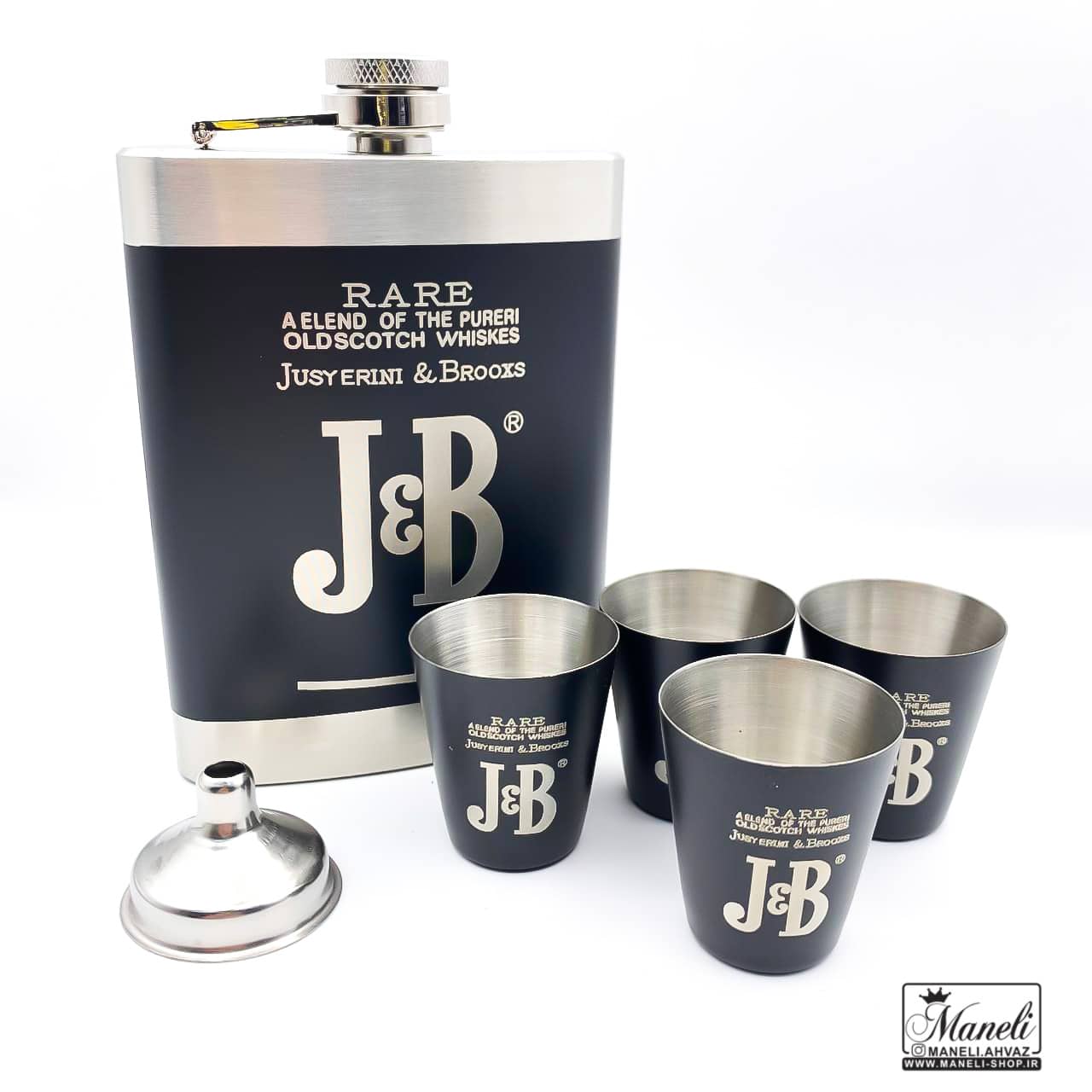 ست هیپ فلاسک مدل J&B - ترکیبی از زیبایی و عملکرد برتر