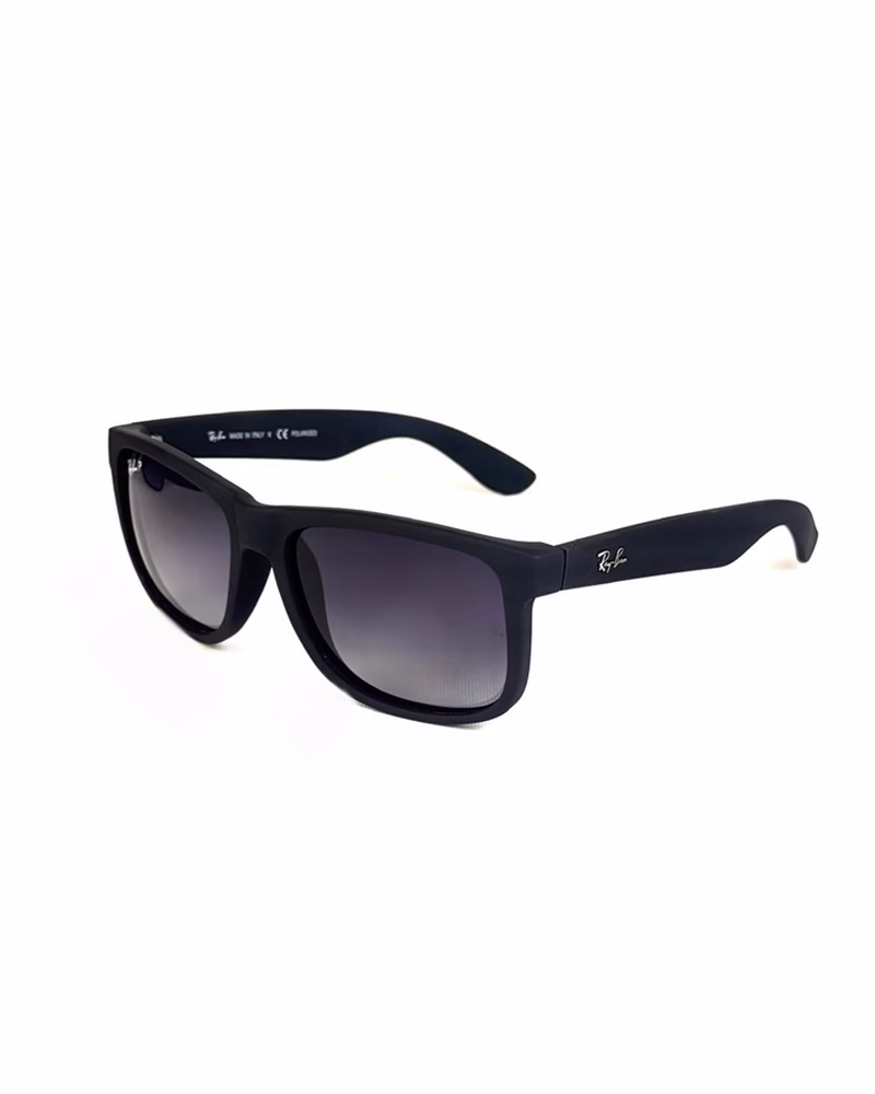 عینک آفتابی اسپرت پلاریزه ریبن مدل RayBan RB4165 Justin Polarized - فريم مشكي عدسي هايلايت مشكي پلاريزه