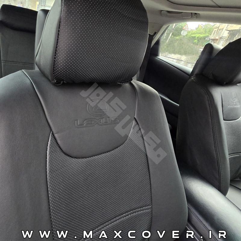 روکش صندلی لکسوس Lexus RX350 چرم مشکی