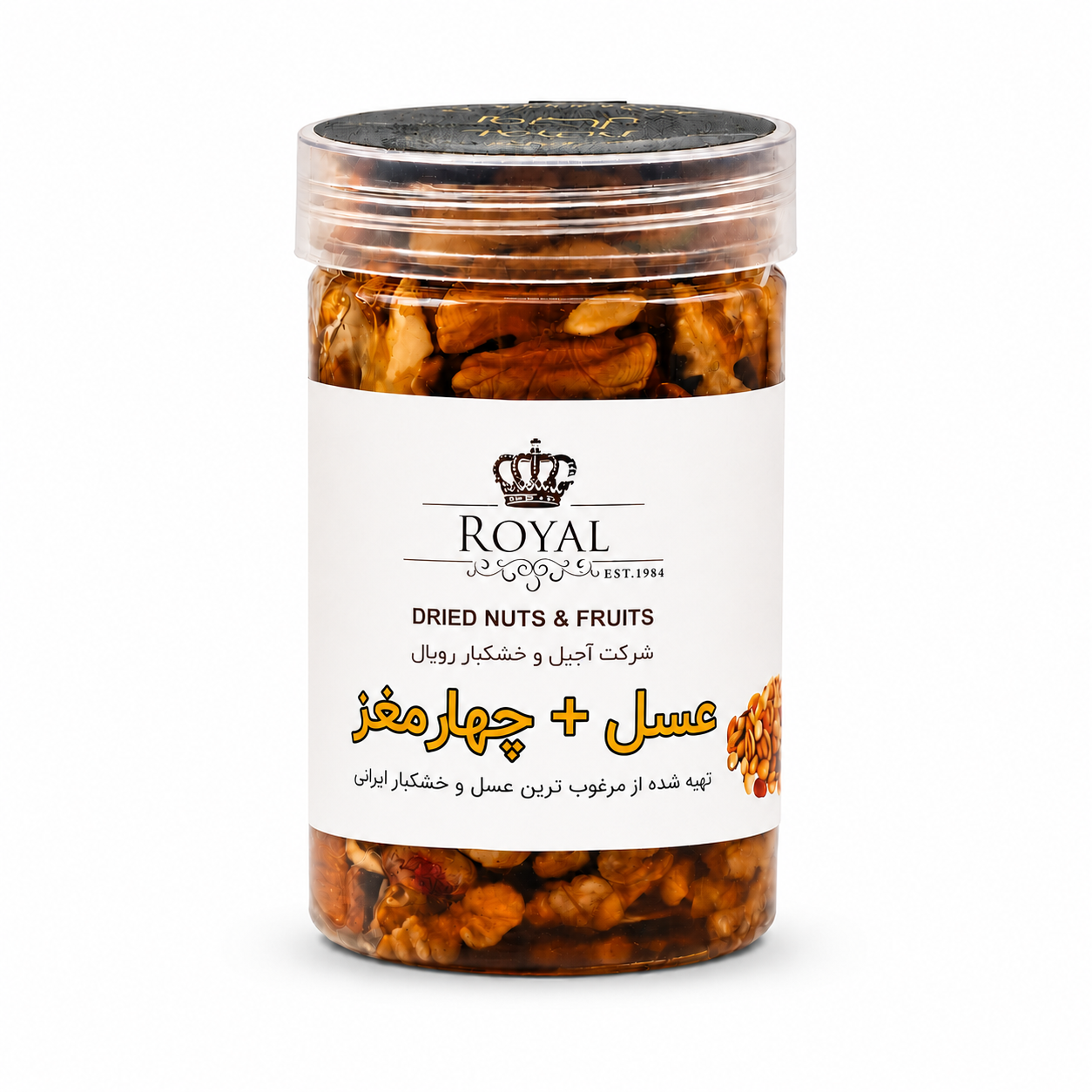 معجون عسل و چهار مغز رویال