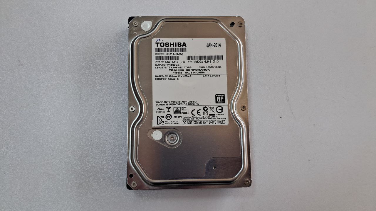 هارد توشیبا 500GB