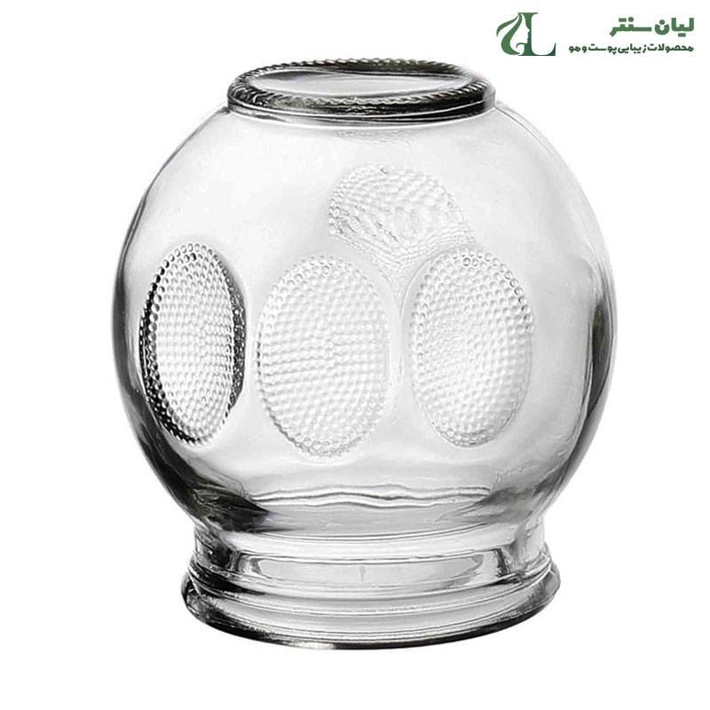 کاپ شیشه ای بادکش گرم سایز 4