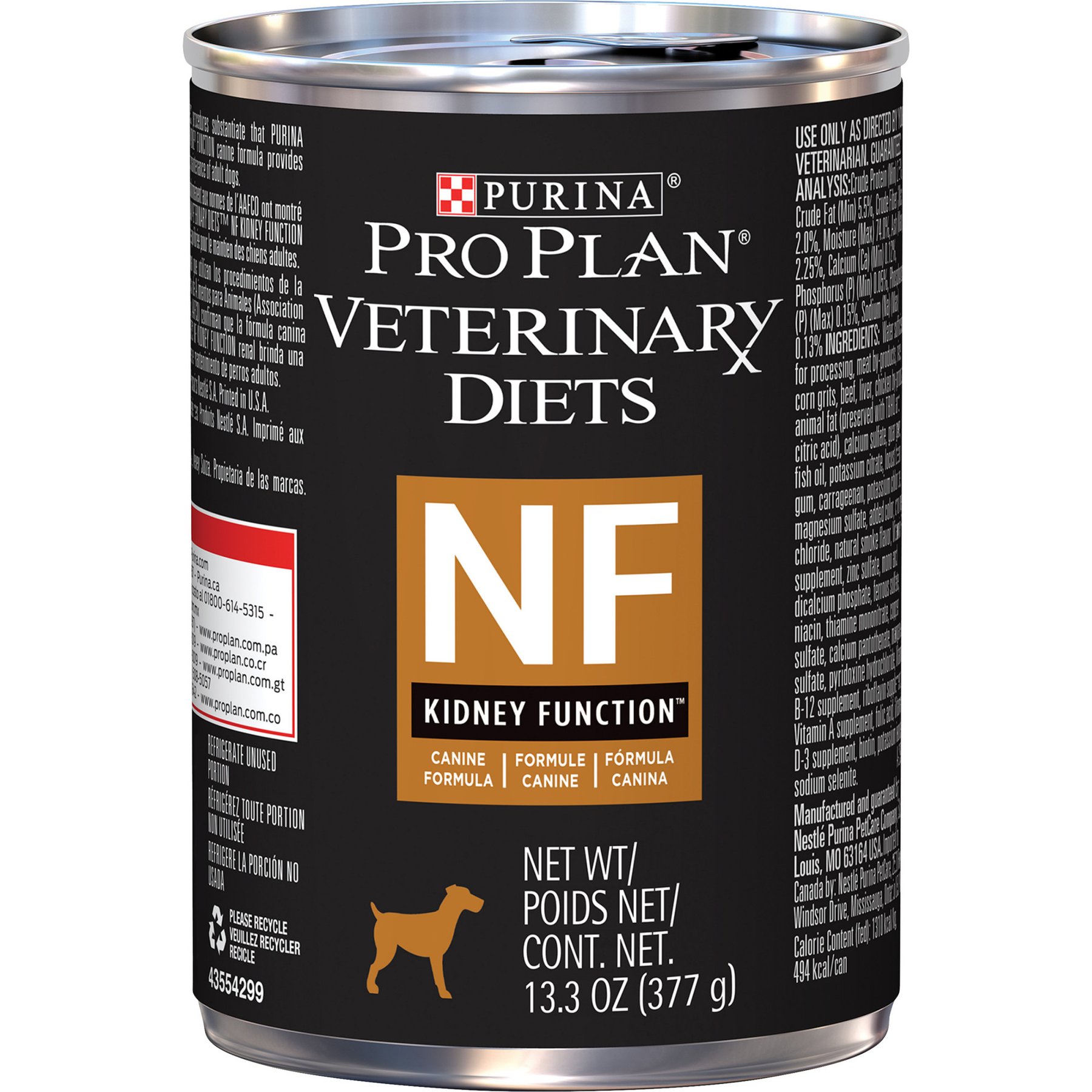 کنسرو پته پورینا پرو پلن سگ بالغ NF کلیوی ۱۲ عدد ۳۷۷ گرمی | Purina Pro Plan Veterinary Diets NF 12x13.3oz