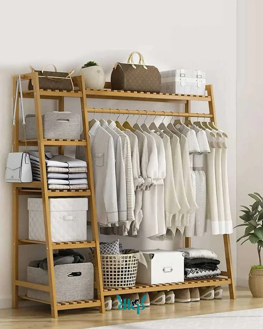رگال لباس چوبی طبقاتی