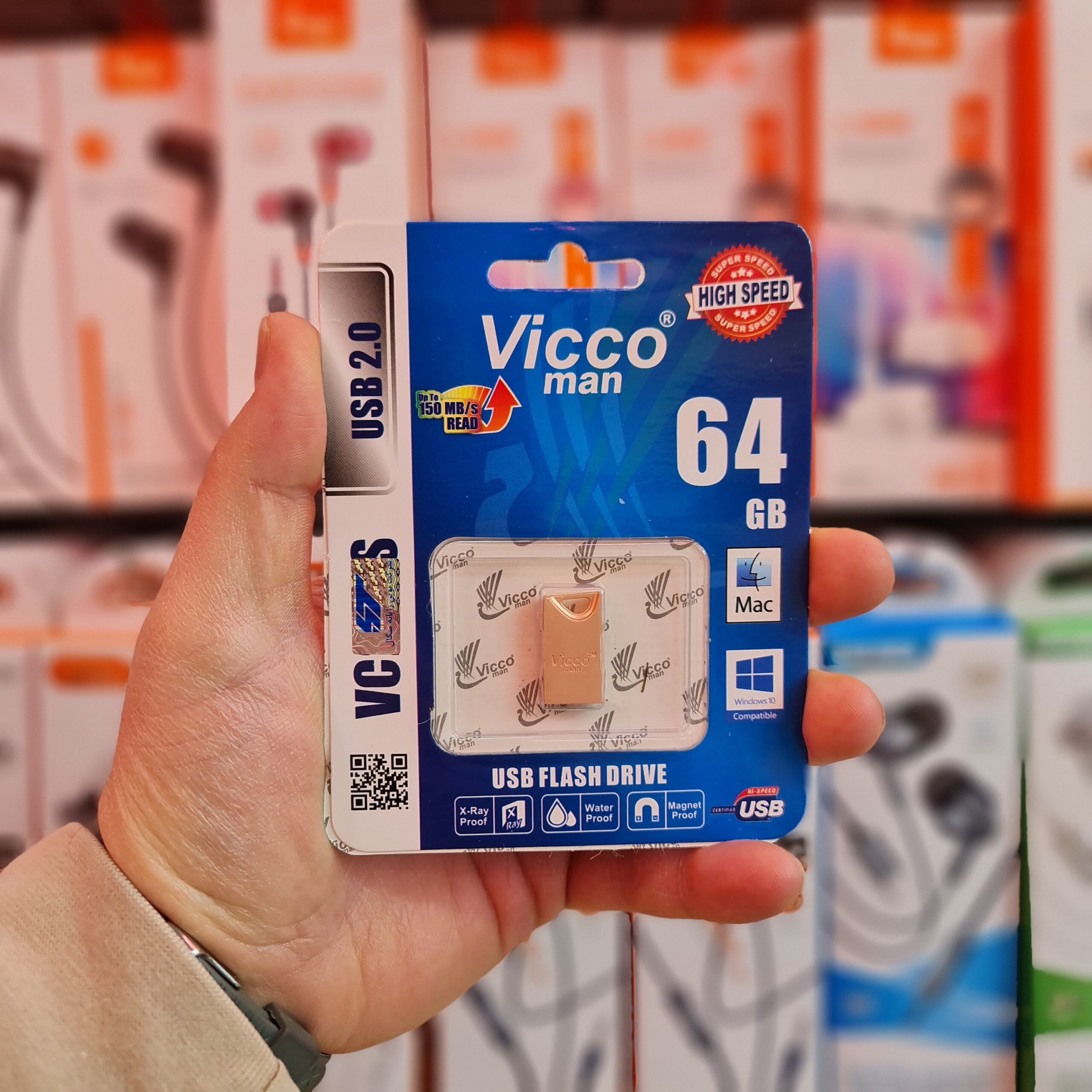 فلش مموری ویکومن(Vicco Man) ظرفیت 64GB