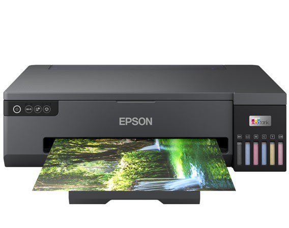 پرینتر تک کاره آکبند جوهر افشان رنگی اپسون مدل EcoTank L18050