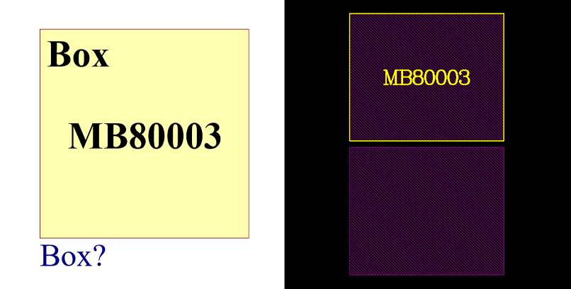 فوت پرینت و ۳ بعدی جعبه ریل صنعتی MB80003