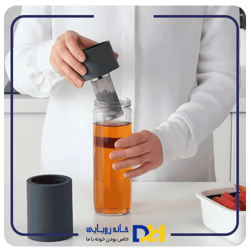 تراول ماگ شیشه ای ایکیا EFTERSTRRAVA