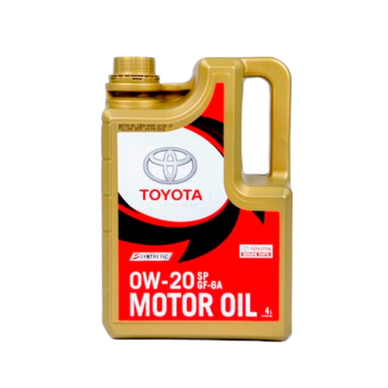 روغن موتور تویوتا 0W-20 چهار لیتری برند تویوتا جنیون پارتس