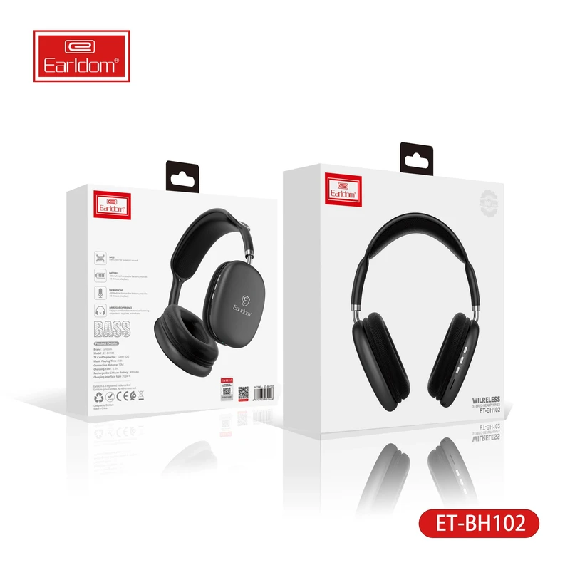 هدفون وایرلس ارلدام EARLDOM Wireless Headphone BH102