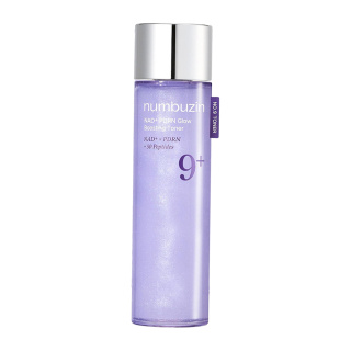 تونر تقویت کننده و ضدچروک حاوی پپتاید PDRN و NAD شماره 9 نامبوزین Numbuzin NAD And PDRN Glow Boosting Toner 150 ml