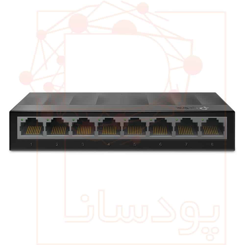 سوییچ شبکه 8 پورت گیگابیتی تی پی لینک مدل LS1008G