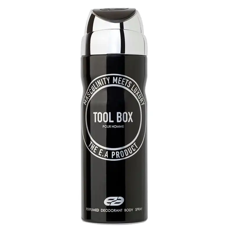 اسپری خوشبو کننده بدن مردانه عماد آرا مدل Tool Box حجم 200 میلی‌لیتر
