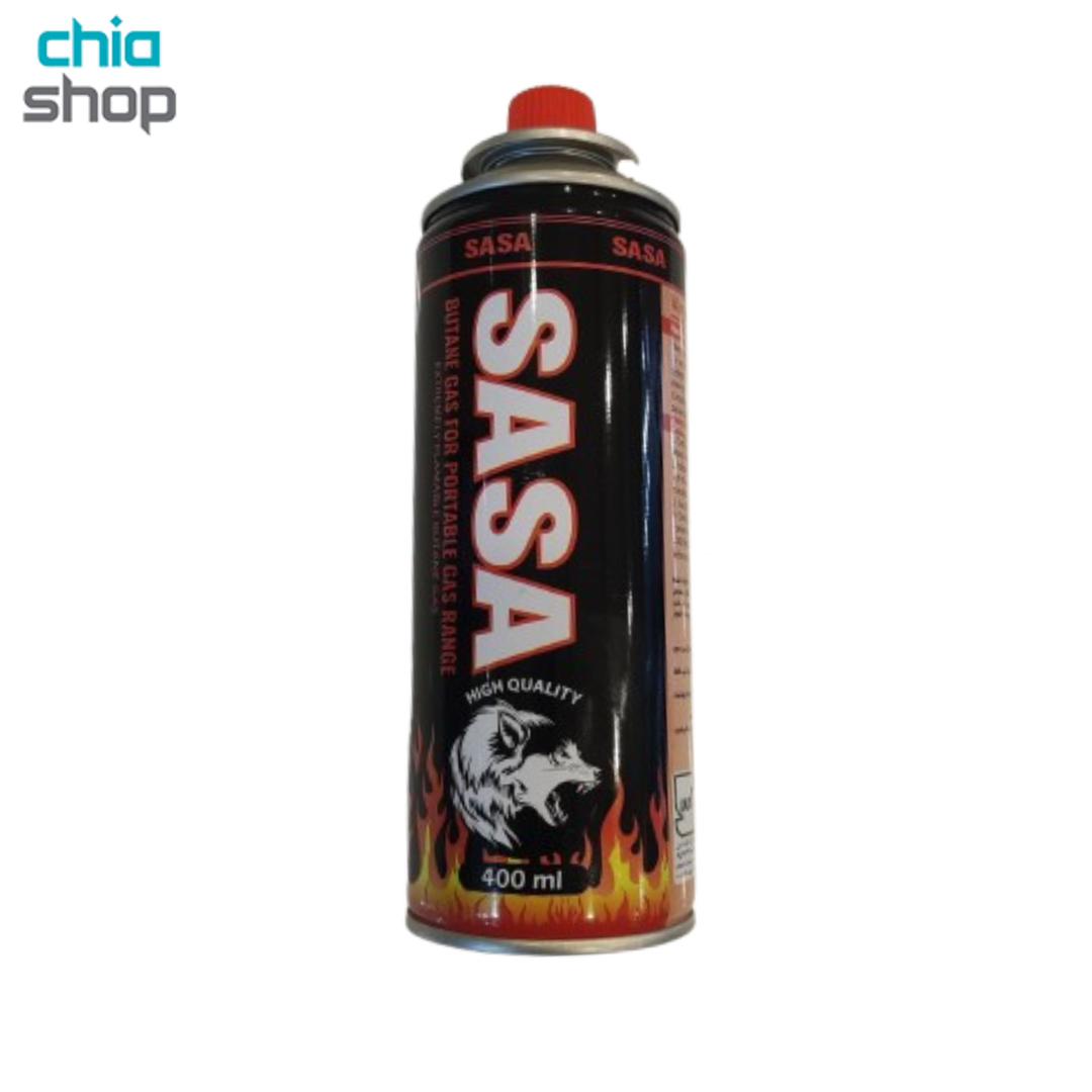 کپسول گاز ۴۰۰ میلی لیتری sasa