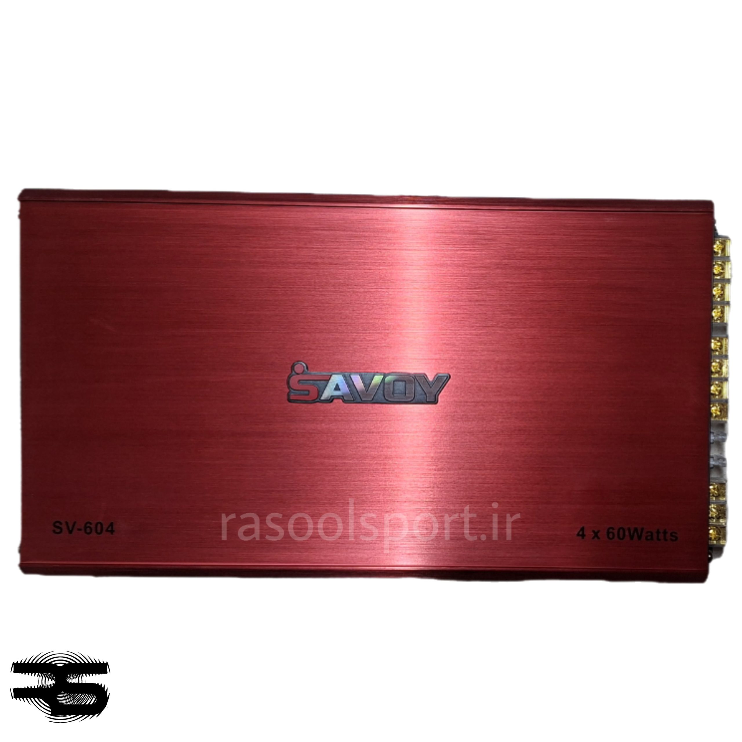 آمپلیفایر چهارکانال (60×4) ساووی مدل SV-604