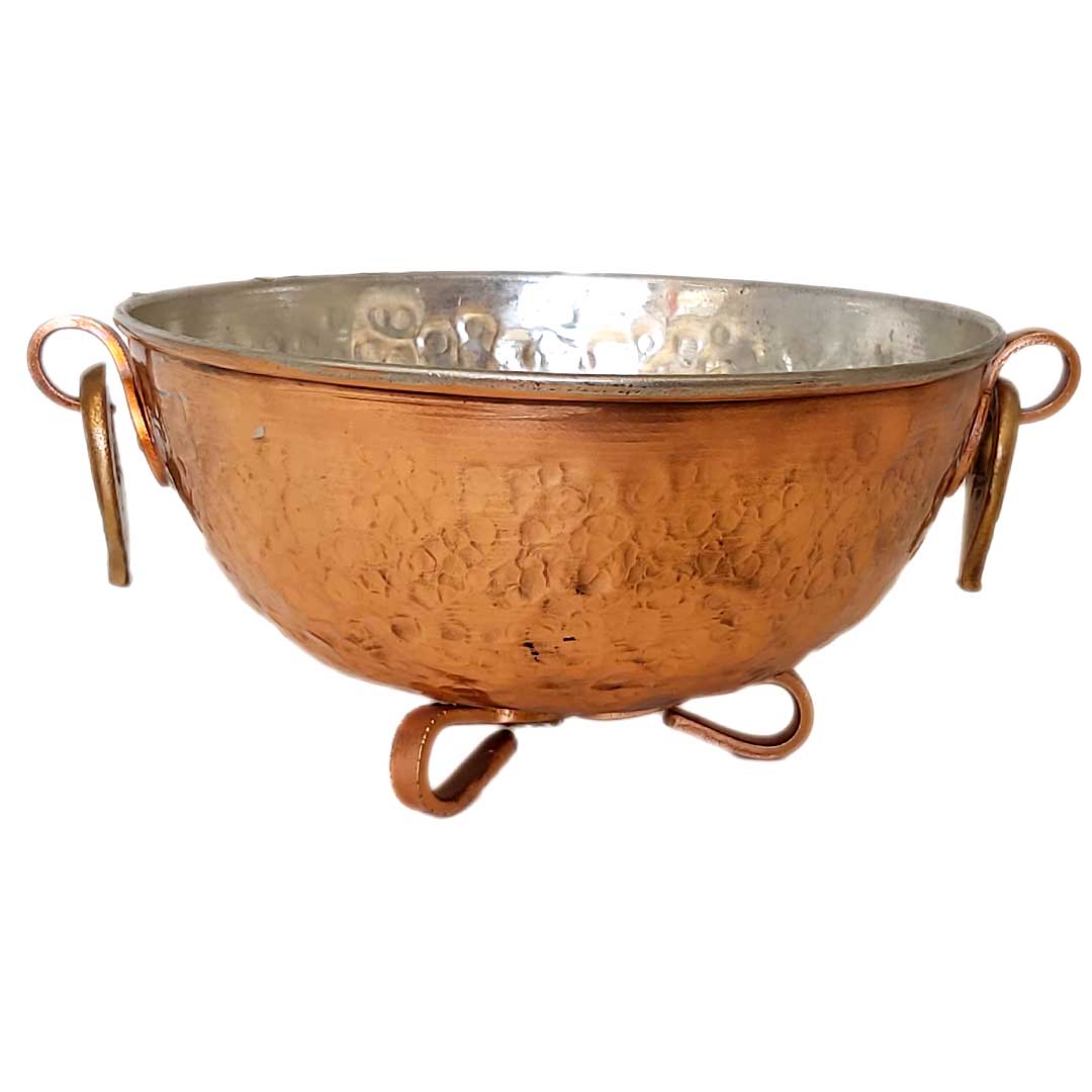 کاسه مسی آجیل خوری مدل قاصدک کد2