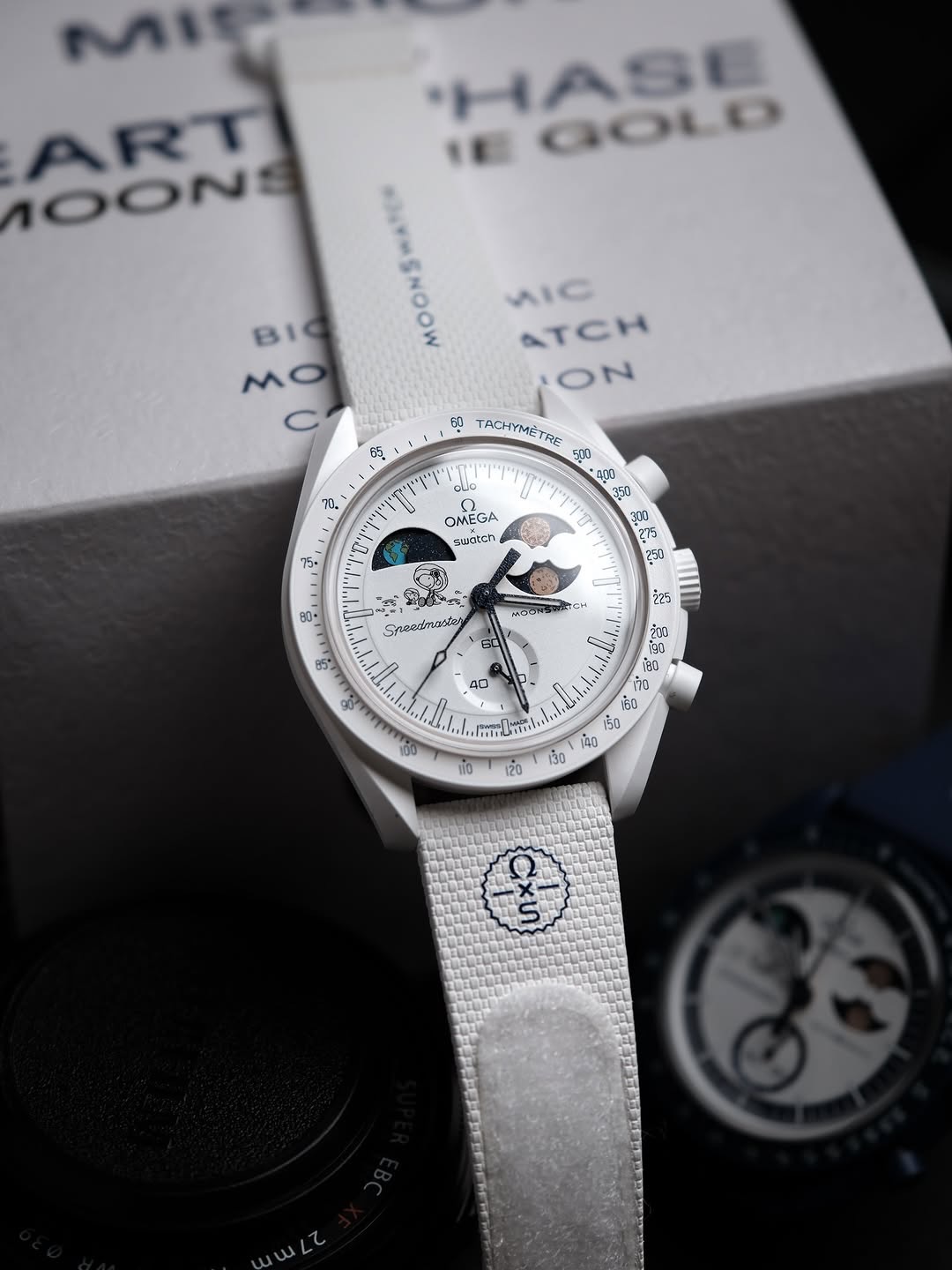 ساعت امگا سواچ مون شاین سفید جدید MOONSHINE-white ۲۰۲۵
