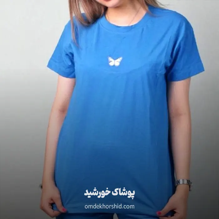 تیشرت گلدوزی پروانه