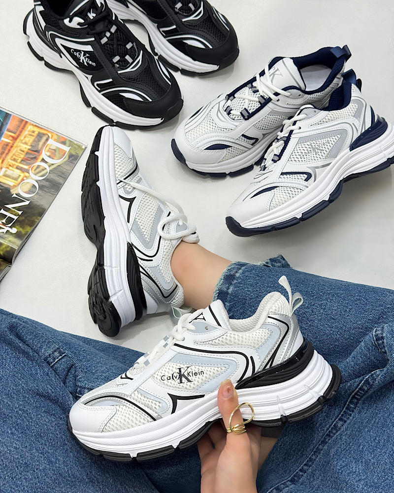 کفش کتونی ckدخترانه لژدار-کد 1209