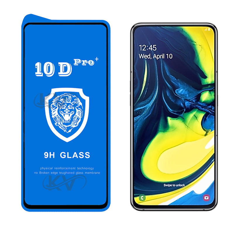 گلس محافظ فول +10D Pro سامسونگ A80