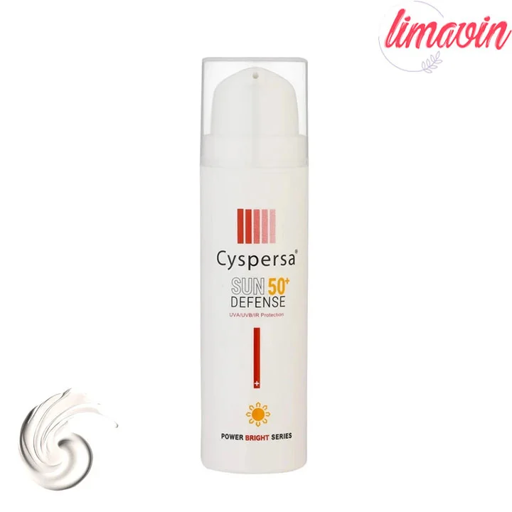 کرم ضدآفتاب بی‌رنگ سیسپرسا SPF50 مدل ضدلک مناسب برای انواع پوست، حجم 50 میلی‌لیتر