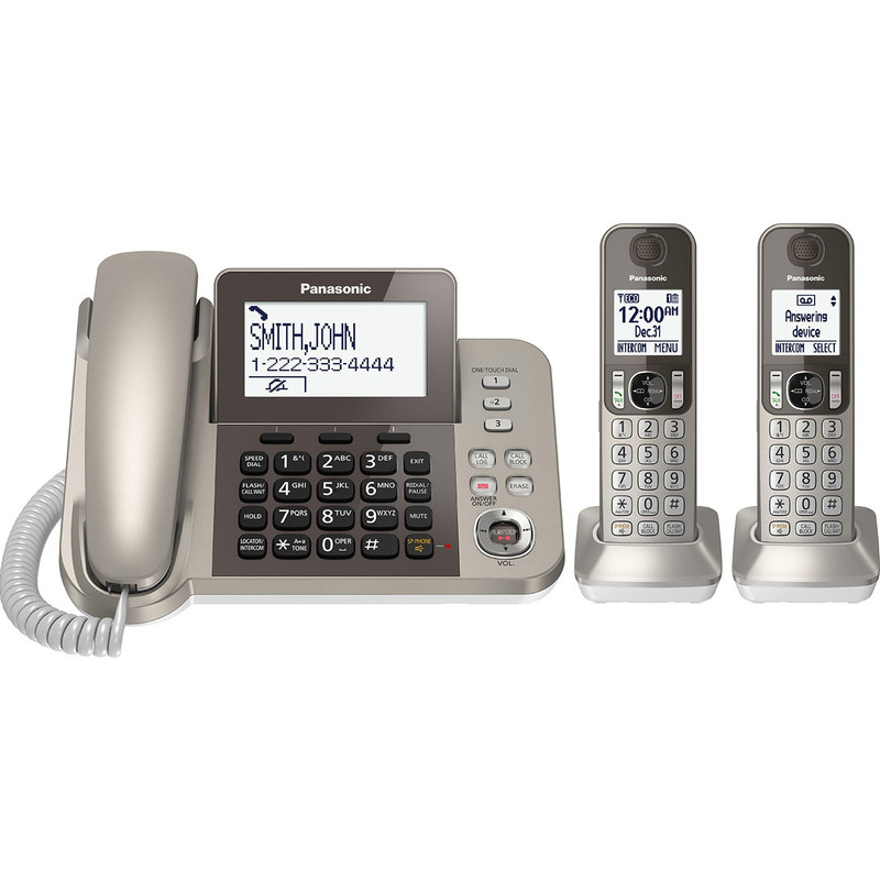 تلفن بی‌سیم پاناسونیک مدل KX-TGF352 - بژ