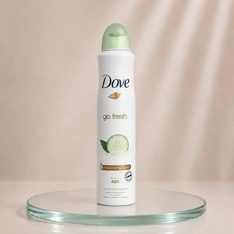 اسپری ضد تعریق زنانه داو مدل Go fresh حجم 250 میلی لیتر
