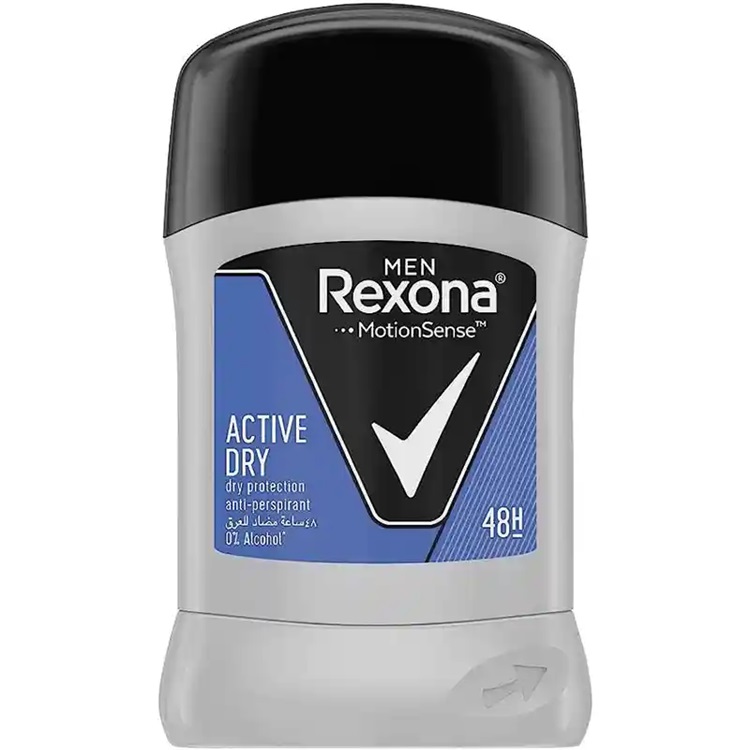 استیک دئودورانت مردانه رکسونا Rexona مدل Active Dry (فیلیپینی)