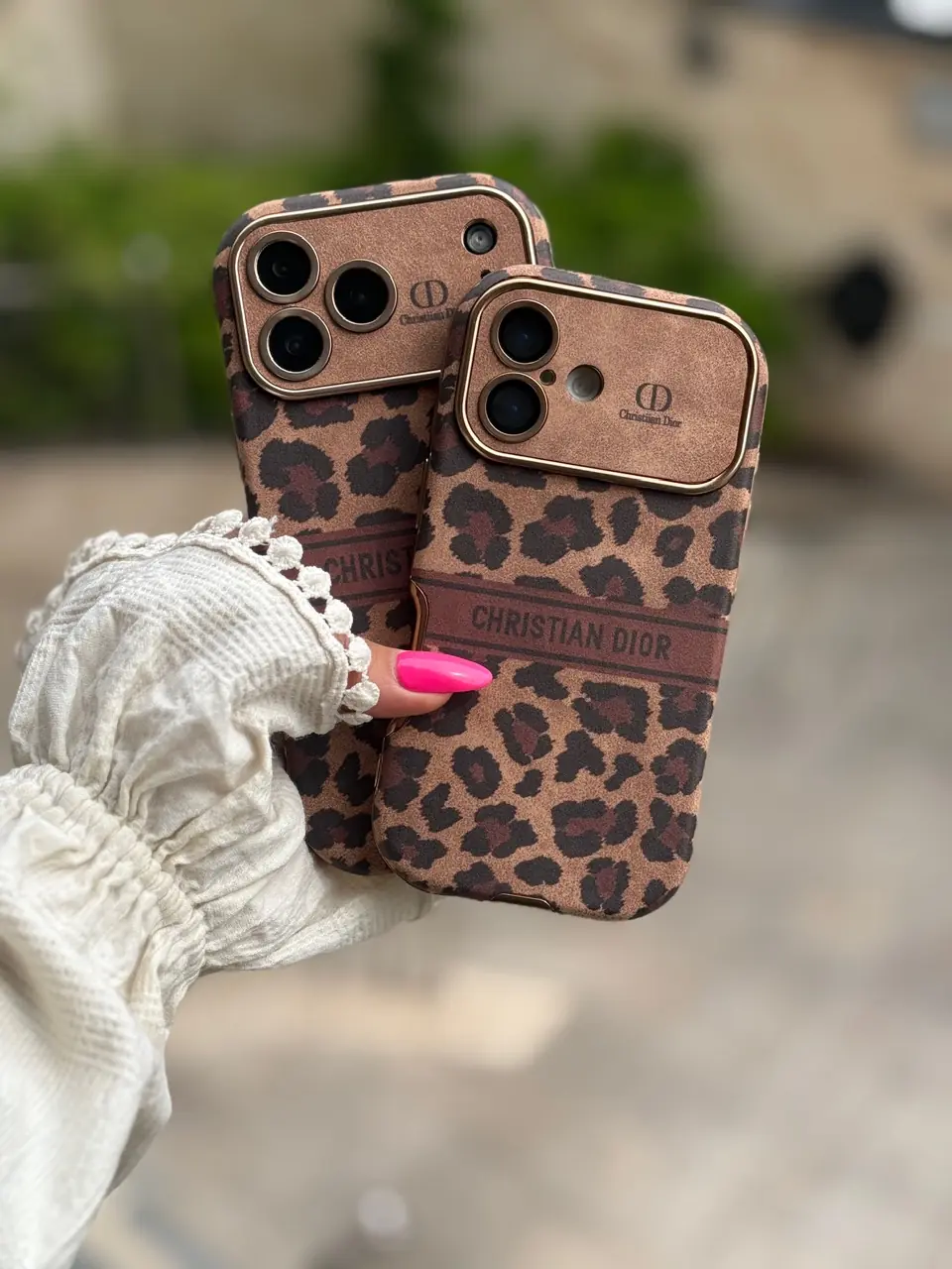 قاب Dior Leopard Golden (کدC2217)