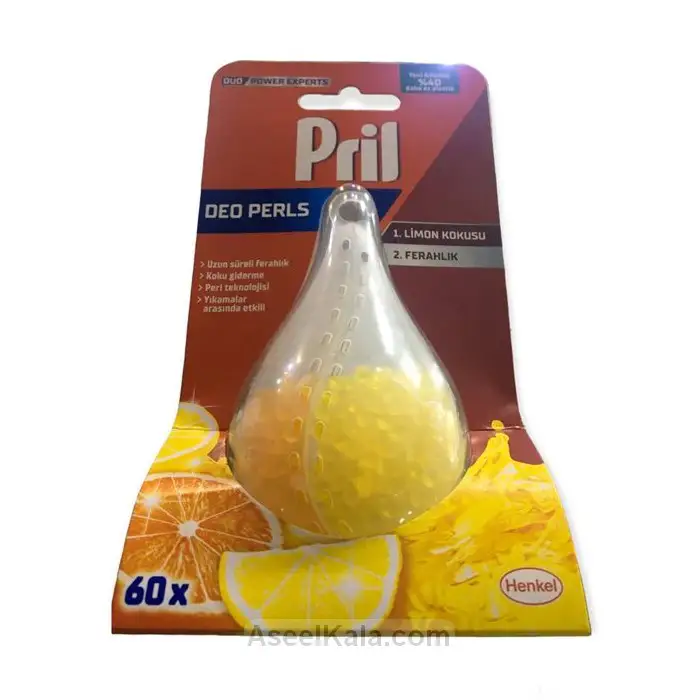بوگیر پریل ماشین ظرفشویی با رایحه لیمو و پرتقال – Pril