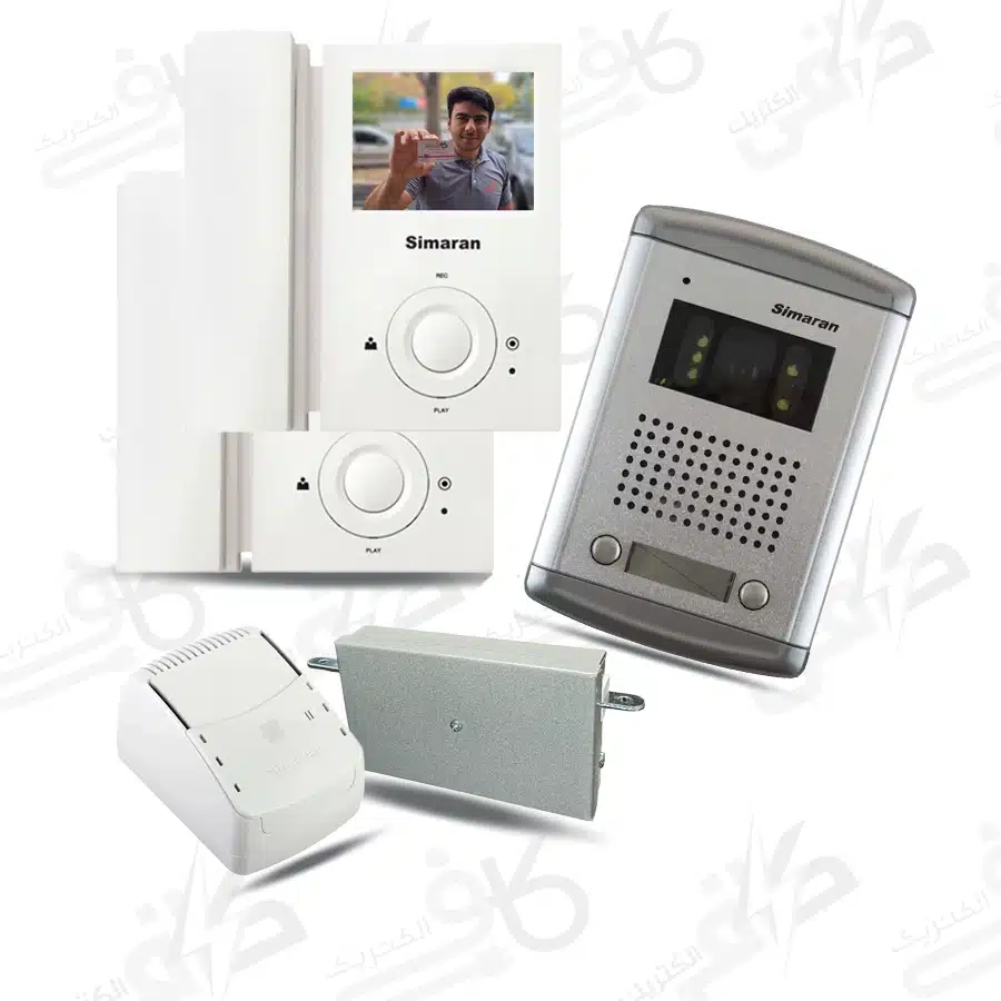 پکیج آیفون تصویری اقتصادی - دو واحدی